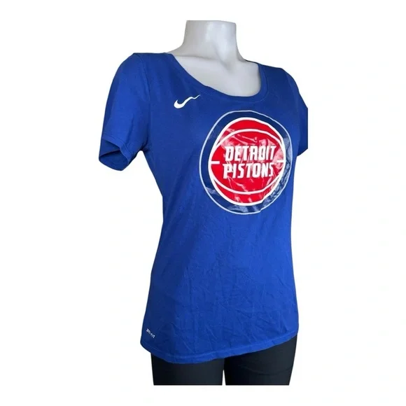 Nike Pistons Dri-Fit T-Shirt Women’s Size S 🏀 - Picture 2 of 8